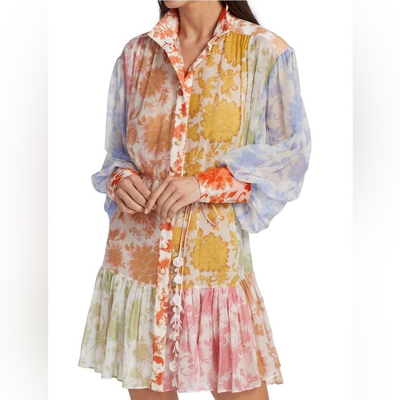 ZimmermannLantern Cotton-Silk Minidress. Size : AU 2/ US 8. Retail $850. - Picture 4 of 13